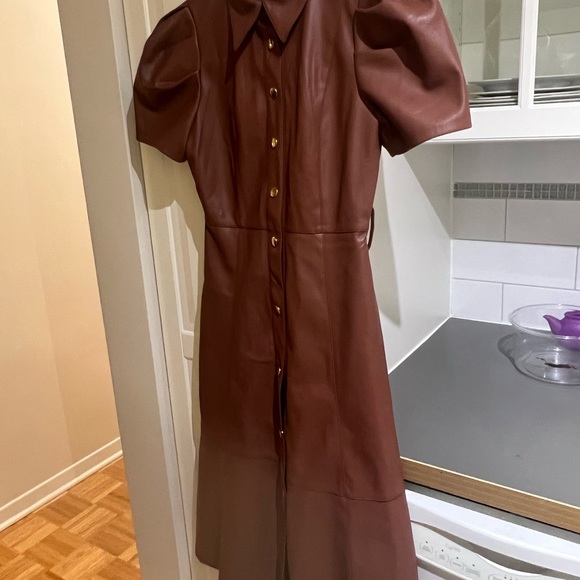 Leather dress small brand new with tag - Picture 2 of 2
